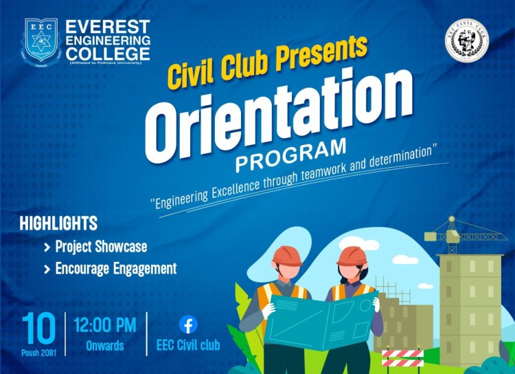 Civil Club Orientation Program